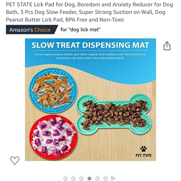 ๐โจDog ๐ถ Lick ๐
Mat 3pc - Picture 4 of 6